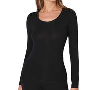 Schiesser Chemise de Randonne, Noir_155414, XL Femme