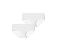 SCHIESSER Culotte 'Invisible Cotton' blanc, Taille XS
