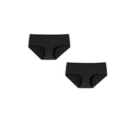 SCHIESSER Culotte 'Invisible Cotton' noir, Taille M