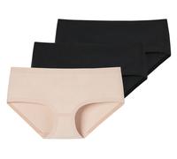 SCHIESSER Culotte nude / noir, Taille XXL