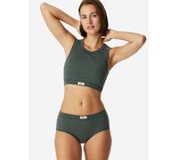 SCHIESSER Culotte 'Revival Paula' vert foncé, Taille M