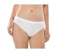 Schiesser Culotte Rioslip pour Femme - Coton de Luxe, Weiss_200766, 40