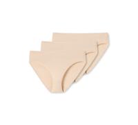 Schiesser - Slip Femme - Slip (3er Pack) - Beige (nude 410) - FR : 48 (Taille fabricant : 46)
