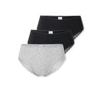 Schiesser Damen 3pack Brazilian Panties Unterwäsche Mit Spitze - Modern Multipacks Slips Femme