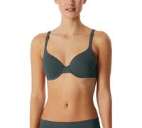 Schiesser Damen BH Schale mit Weichem Tragekomfort-Unique Micro Soutien-Gorge, Vert foncé_181125, 80B Femmes