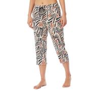 Schiesser Damen Schlafhose 3/4 Lang Kurz Baumwolle-Mix + Relax Bas de Pyjama, Multicolore 3_181198, 38 Femmes