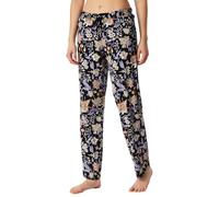 Schiesser Damen Schlafhose Lang Baumwolle-Mix + Relax Bas de Pyjama, Noir_182102, 72 Femmes