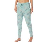 Schiesser Damen Schlafhose Lang mit Bündchen Baumwolle Stretch-Mix + Relax Bas de Pyjama, Jade_182056, 38 Femmes