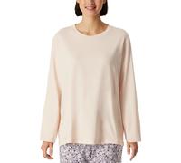 Schiesser Damen Schlafshirt Langarm Baumwolle-Mix + Relax Haut de Pijama, Champagne 182103, 40 Femmes