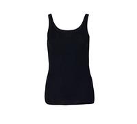 Schiesser Trägertop Tricot, Noir-200763, 38 Femme