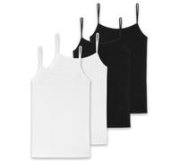 SCHIESSER Débardeur Femme, Pack De 4 - Jersey Simple, Série 95/5, Uni