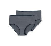 SCHIESSER Slip bleu nuit / gris, Taille XXXL