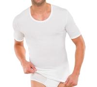 Schiesser Essentials Cotton Maillot de Corps, Opaque, Blanc-Blanc (100), X-Large Homme