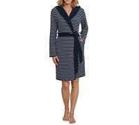 Schiesser Femme 95 Cm Peignoir, Bleu nuit (804), 38 EU