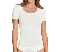 Schiesser Femme T-shirt À Manches 1/2 pour Femme Maillot de corps, Beige (Blanc Naturel 412)., L EU