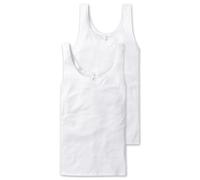 Schiesser Femmes Maillots de Corps, 2er Paquet - " Coton ", Haut à Bretelles,