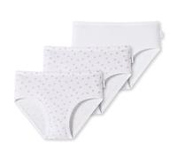Schiesser Fille 3 Pack Slips sous-Vetements Cotes Fines - Taille 92 a 140