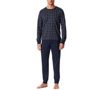 Schiesser Fine Interlock Ensemble de Pijama, Bleu Nuit_183173, 62 cm Homme