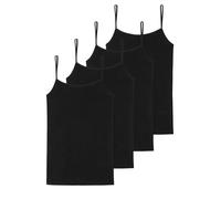 SCHIESSER Haut ' 95/5 Organic Cotton ' noir, Taille L