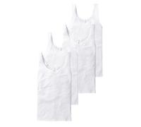 SCHIESSER Haut ' Cotton Essentials ' blanc, Taille S