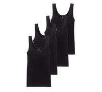 SCHIESSER Haut ' Cotton Essentials ' noir, Taille 5XL