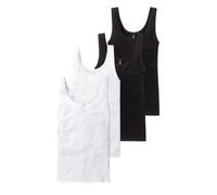 SCHIESSER Haut ' Cotton Essentials ' noir, Taille 5XL