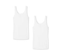 SCHIESSER Haut 'Luxury' blanc, Taille 4XL