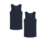 SCHIESSER Haut 'Personal Fit' bleu nuit, Taille S