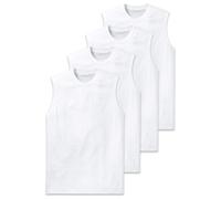 SCHIESSER Hauts Pour Hommes, Pack De 4 - "Essentiels", Muscleshirt, Col Rond,...