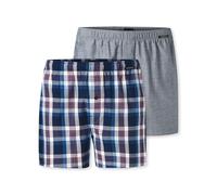 Schiesser Herren 2 Pack Boxershorts Baumwolle Web Multipack-Webboxer Caleçon Boxeur, Assorti 3_183215, 5 Hommes