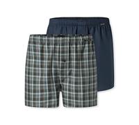 Schiesser Herren 2 Pack Boxershorts Baumwolle Web Multipack-Webboxer Caleçon Boxeur, Assortiment 5_183215, 10 Hommes
