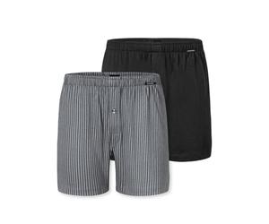 Schiesser Herren 2pack Boxershorts - Boxershorts Multipacks Caleçon Boxeur Homme (Lot de 2)