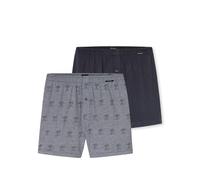 Schiesser Herren 2pack Boxershorts Multipacks Caleçon Boxeur, Assortiment 7_182427, 8 Hommes