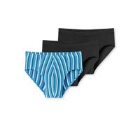 Schiesser Herren 3 Pack Unterwäsche mit Weichem Bund Bio Baumwolle-95/5 Essentials Slips, Assortis 10_180841, XXXL Hommes