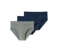 Schiesser Herren 3 Pack Unterwäsche mit Weichem Bund Bio Baumwolle-95/5 Organic Slips, Assortiment 12_180841, 6 Hommes