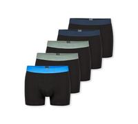 Schiesser Herren 5 Pack Boxershorts Unterwäsche Bio-baumwolle-95/5 Organic Caleçon Boxeur, Assortiment 2_183214, 68 Hommes