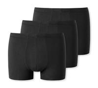 Schiesser Herren Boxershort mit weichem Bündchen-Baumwolle Stretch sous-vêtement, Schwarz_181750, L Homme