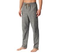 Schiesser Herren Schlafhose Lang Loungewear Webflanell Organic-Mix + Relax Bas de Pyjama, Gris foncé/Mel_183107, 54 Hommes