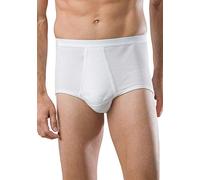 Schiesser Herren-Slip Caleçon Sans empiècement Homme - Blanc - Blanc (100-weiss) - FR : XXL (Taille Fabricant : XXL)