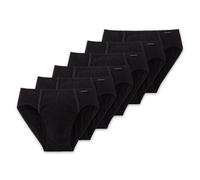 Schiesser Herren Supermini Lot 6 Slips Blanc Noir Taille S à XXL
