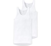 Schiesser Homme 2PACK Veste 0/0 blanc 008