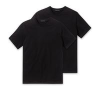 Schiesser Homme Américain T-Shirt 2er Paquet - 1/2 Bras, sous-Vêtement, Col Rond