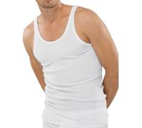 Schiesser Maillot de corps sans manches homme Blanc (100) Taille 8