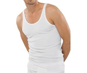 Schiesser Homme Débardeur Côte Double 2er Paquet