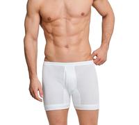 Schiesser Homme Hose Kurz Slip, Blanc - Blanc (100), 4XL EU