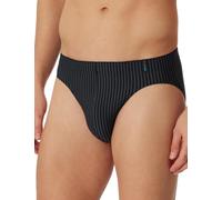 Schiesser – Slip homme Long Life Cotton Supermini – Noir/Bleu – XXL (EU)
