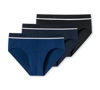 Schiesser Homme Slips, 3er Paquet - " 95/5 ", Rio Slip, Logo-Bund, Stretch Bau