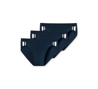 Schiesser Slip pour Homme 3er Paquet - Rio 95/5, Coton Stretch, Seitenstreife