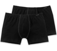 Schiesser Hommes 2PACK Short 8 noir Pack (multiple)
