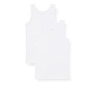 Schiesser Jungen Unterhemden Tanktops 2 Pack sous-vêtement, weiß, 176 Garçon
